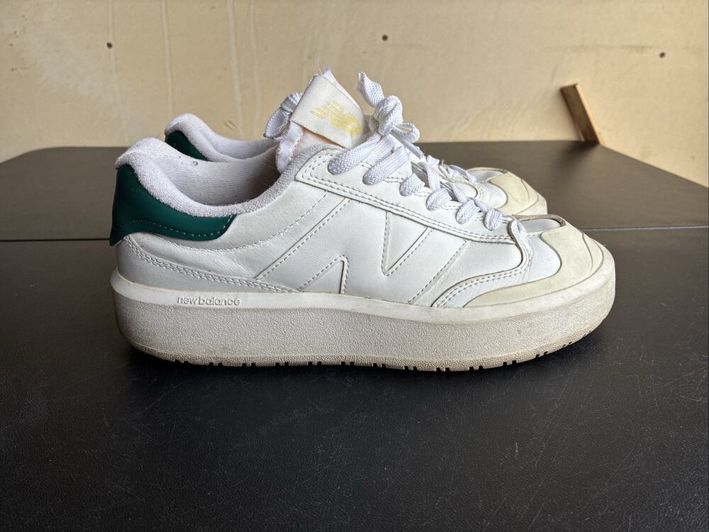New Balance CT302 'White Green' CT302RO Men's Shoes size 8 men..Womens size 9.5